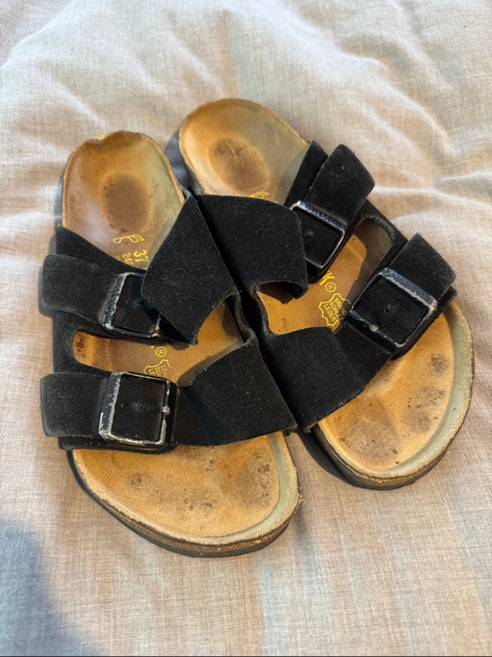 Women’s Birkenstock suede Arizona sandal size 37